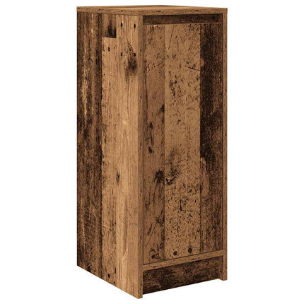 Skoskåp gammalt trä 29,5x34x76 cm konstruerat trä