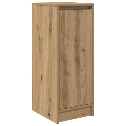 Skoskåp hantverksmässig ek 29,5x34x76 cm konstruerat trä
