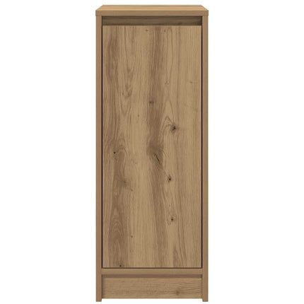 Skoskåp hantverksmässig ek 29,5x34x76 cm konstruerat trä