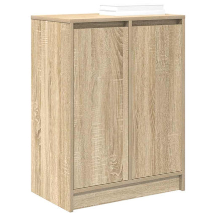 Skoskåp sonoma ek 57x34x76 cm konstruerat trä