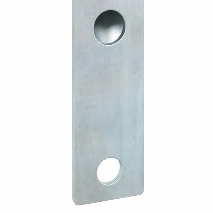 Flaggstångshållare Silver 15 x 3 x 0,35 cm Stål