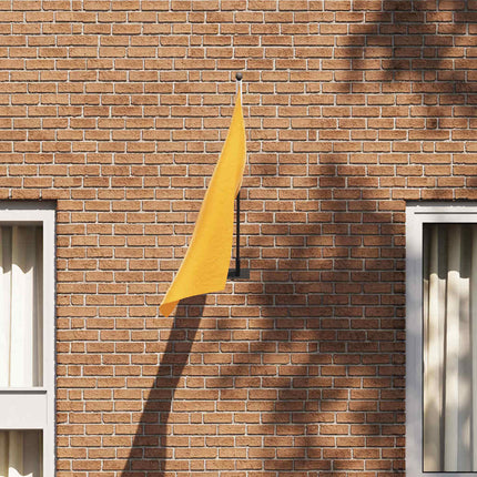Flaggstångshållare Svart 13 x 6 x 0,2 cm Stål