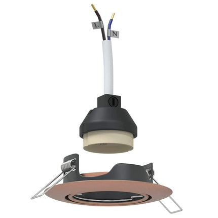 Spotlight 24 st Koppar 9 x 9 x 2.5 cm Metall