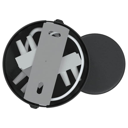 Takspotlight med strålkastare Svart 6,5 x 6 x 11,5 cm Metall