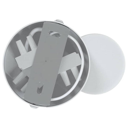 Takspotlight med strålkastare Vit 6,5 x 6 x 11,5 cm Metall