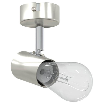 Takspotlight med strålkastare Nickel 6,5 x 6 x 11,5 cm Metall