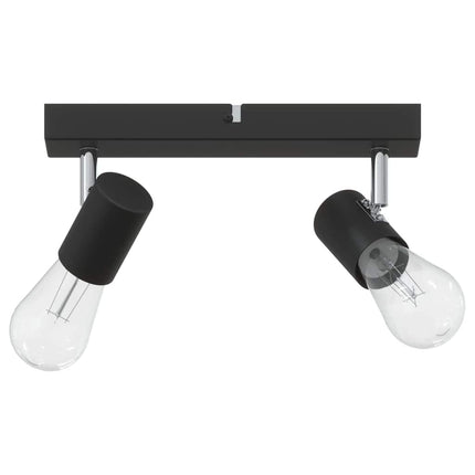 Takspotlight med strålkastare Svart 26 x 6,5 x 11,5 cm Metall