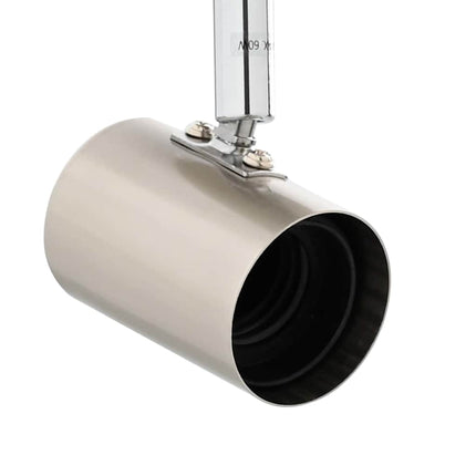 Takspotlight med strålkastare Nickel 26 x 6,5 x 11,5 cm Metall
