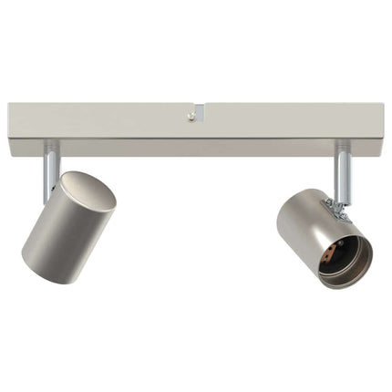 Takspotlight med strålkastare Nickel 26 x 6,5 x 11,5 cm Metall