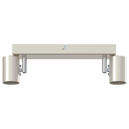 Takspotlight med strålkastare Nickel 26 x 6,5 x 11,5 cm Metall