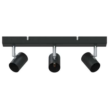 Takspotlight med strålkastare Svart 38 x 6,5 x 11,5 cm Metall