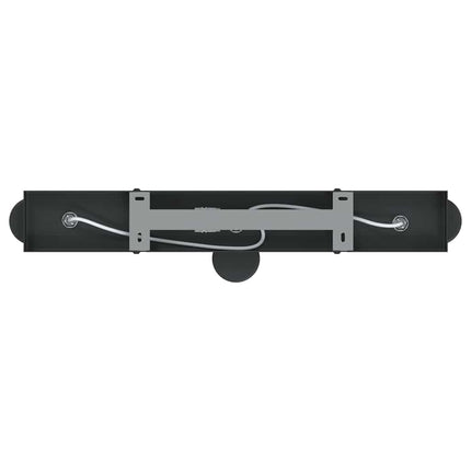 Takspotlight med strålkastare Svart 38 x 6,5 x 11,5 cm Metall