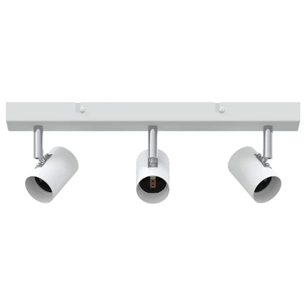 Takspotlight med strålkastare Vit 38 x 6,5 x 11,5 cm Metall