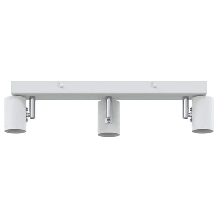Takspotlight med strålkastare Vit 38 x 6,5 x 11,5 cm Metall