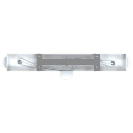 Takspotlight med strålkastare Vit 38 x 6,5 x 11,5 cm Metall