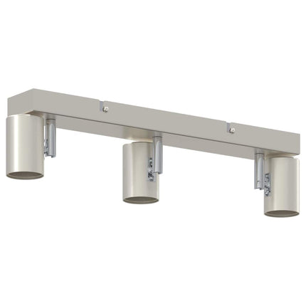 Takspotlight med strålkastare Nickel 38 x 6,5 x 11,5 cm Metall