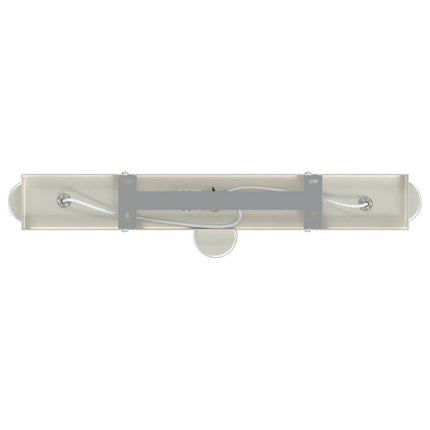 Takspotlight med strålkastare Nickel 38 x 6,5 x 11,5 cm Metall