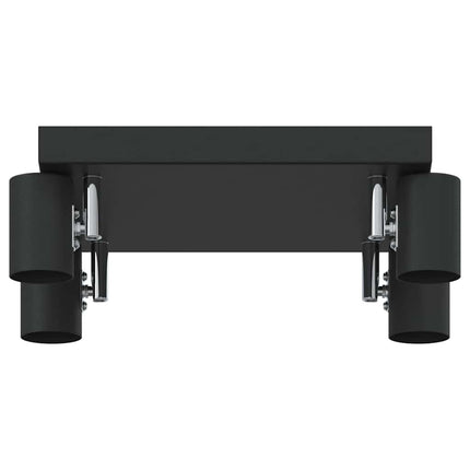 Takspotlight med strålkastare Svart 26,5 x 26 x 11,5 cm Metall
