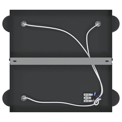 Takspotlight med strålkastare Svart 26,5 x 26 x 11,5 cm Metall