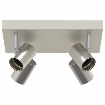 Takspotlight med strålkastare Nickel 26 x 26 x 11,5 cm Metall