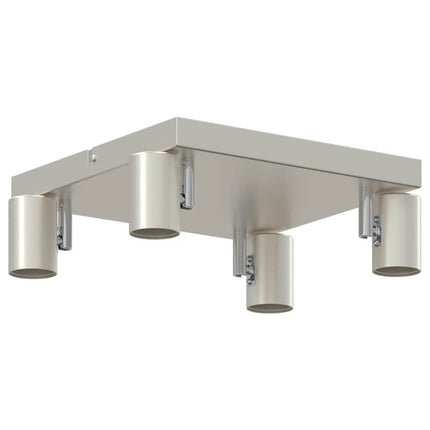 Takspotlight med strålkastare Nickel 26,5 x 26 x 11,5 cm Metall