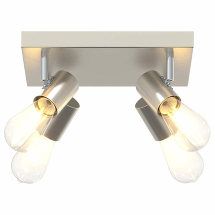 Takspotlight med strålkastare Nickel 26,5 x 26 x 11,5 cm Metall