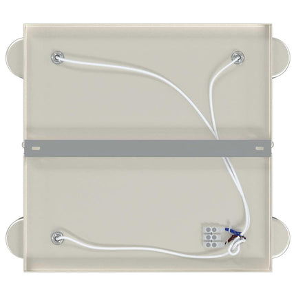 Takspotlight med strålkastare Nickel 26,5 x 26 x 11,5 cm Metall