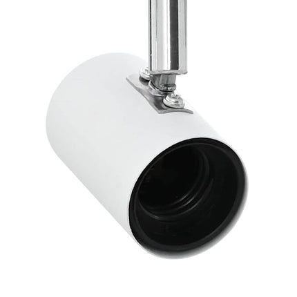 Takspotlight med strålkastare Vit 73 x 6,5 x 11,5 cm Metall