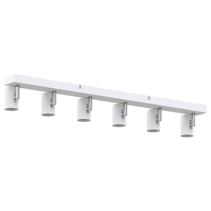 Takspotlight med strålkastare Vit 73 x 6,5 x 11,5 cm Metall