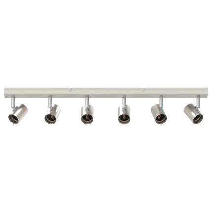 Takspotlight med strålkastare Nickel 73 x 6,5 x 11,5 cm Metall