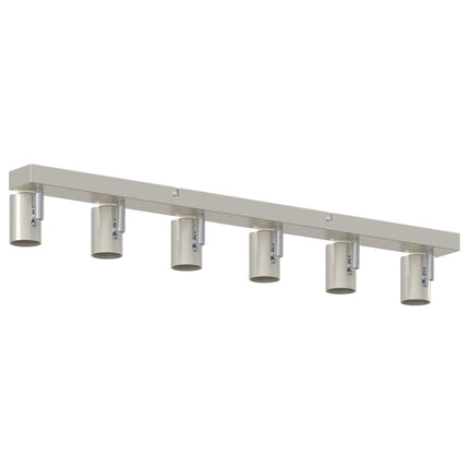 Takspotlight med strålkastare Nickel 73 x 6,5 x 11,5 cm Metall