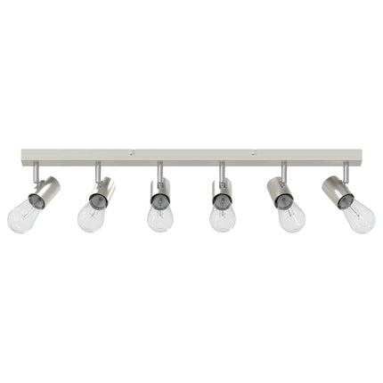 Takspotlight med strålkastare Nickel 73 x 6,5 x 11,5 cm Metall