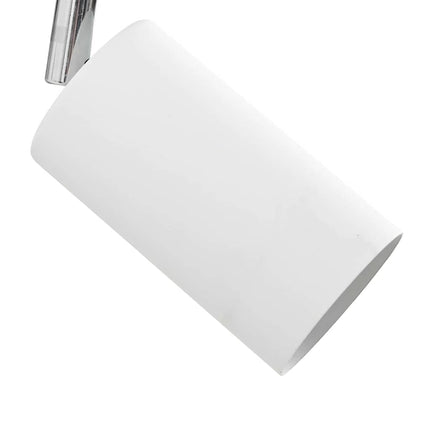 Takspotlight med strålkastare Vit 6 x 6 x 16 cm Metall