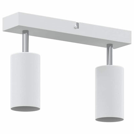 Takspotlight med strålkastare Vit 26 x 6 x 16 cm Metall