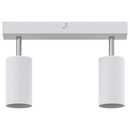 Takspotlight med strålkastare Vit 26 x 6 x 16 cm Metall
