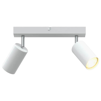 Takspotlight med strålkastare Vit 26 x 6 x 16 cm Metall