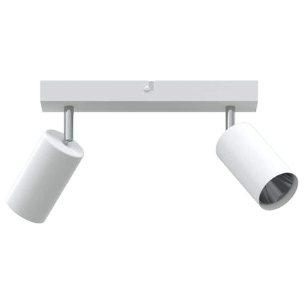 Takspotlight med strålkastare Vit 26 x 6 x 16 cm Metall
