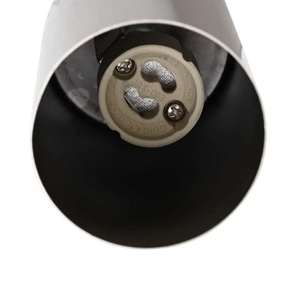 Takspotlight med strålkastare Nickel 26 x 6 x 16 cm Metall
