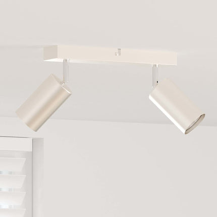 Takspotlight med strålkastare Nickel 26 x 6 x 16 cm Metall