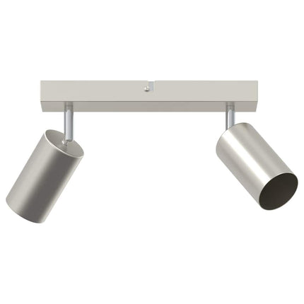 Takspotlight med strålkastare Nickel 26 x 6 x 16 cm Metall