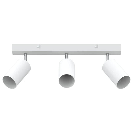Takspotlight med strålkastare Vit 38 x 6 x 16 cm Metall
