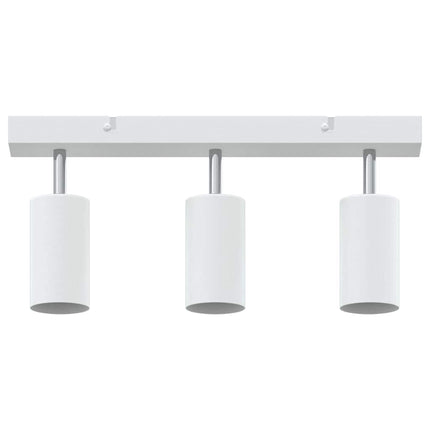 Takspotlight med strålkastare Vit 38 x 6 x 16 cm Metall