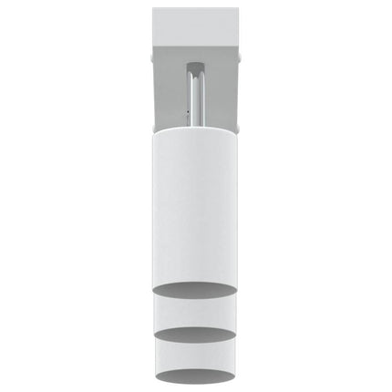 Takspotlight med strålkastare Vit 38 x 6 x 16 cm Metall