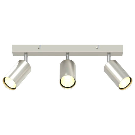Takspotlight med strålkastare Nickel 38 x 6 x 16 cm Metall