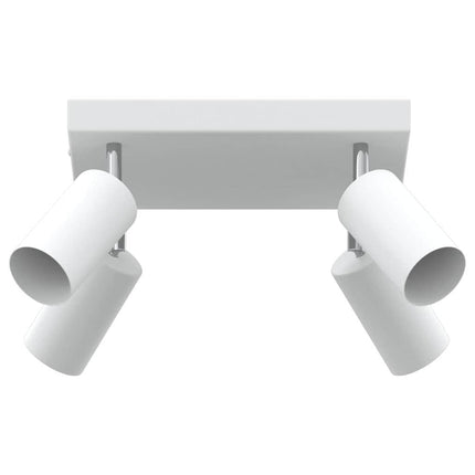 Takspotlight med strålkastare Vit 26 x 26 x 16 cm Metall
