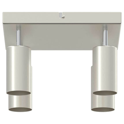 Takspotlight med strålkastare Nickel 26 x 26 x 16 cm Metall