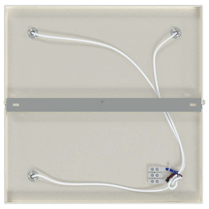 Takspotlight med strålkastare Nickel 26 x 26 x 16 cm Metall