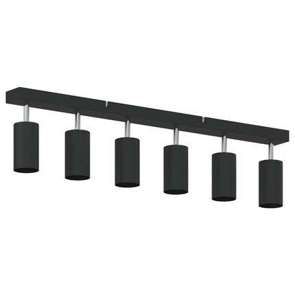 Takspotlight med strålkastare Svart 73 x 5,5 x 16,5 cm Metall