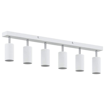 Takspotlight med strålkastare Vit 73 x 6 x 16 cm Metall
