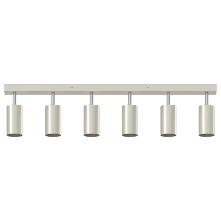 Takspotlight med strålkastare Nickel 73 x 6 x 16 cm Metall